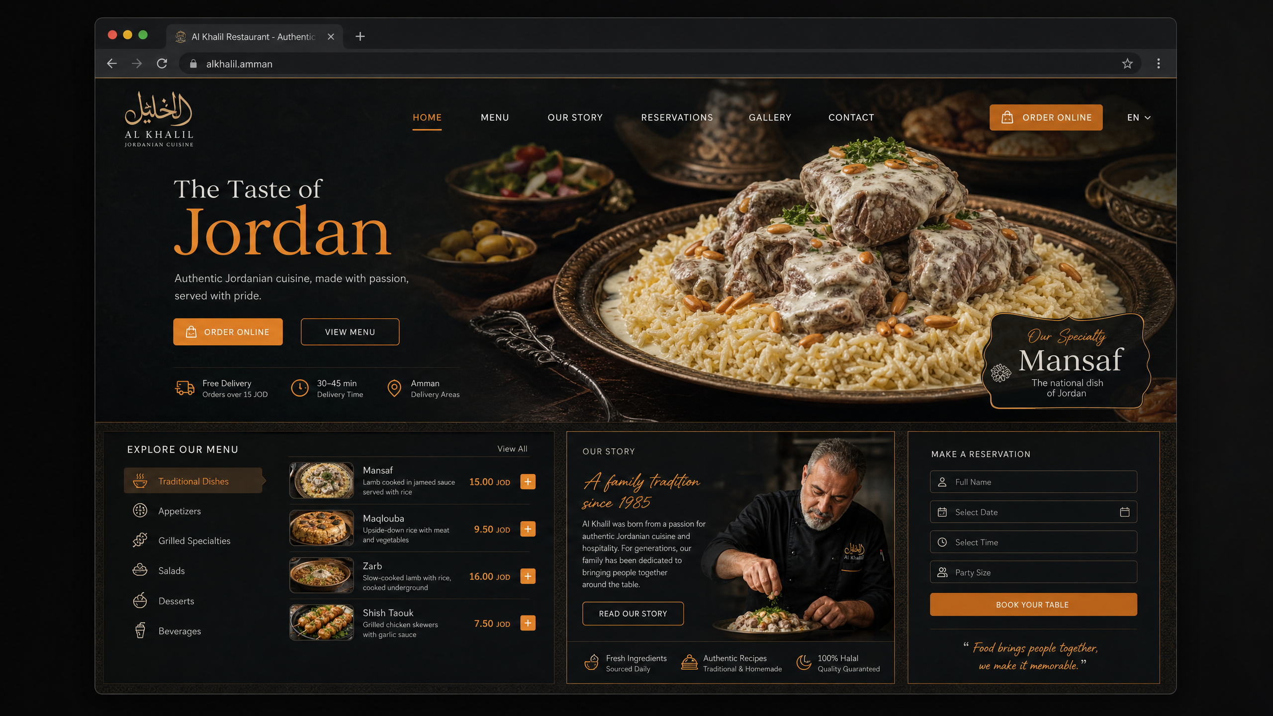Restaurant & Food